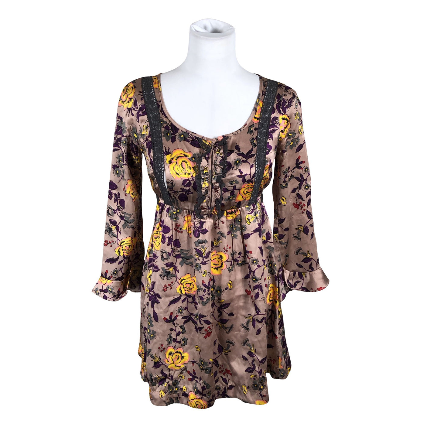Unisex Odd Molly - Schiffon tunic, size 36 - Light pink (1)