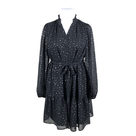 Unisex Marks&Spencer - Schiffon dress, size 46 - Black ()