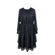Unisex Marks&Spencer - Schiffon dress, size 46 - Black ()