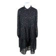 Unisex Marks&Spencer - Schiffon dress, size 46 - Black ()