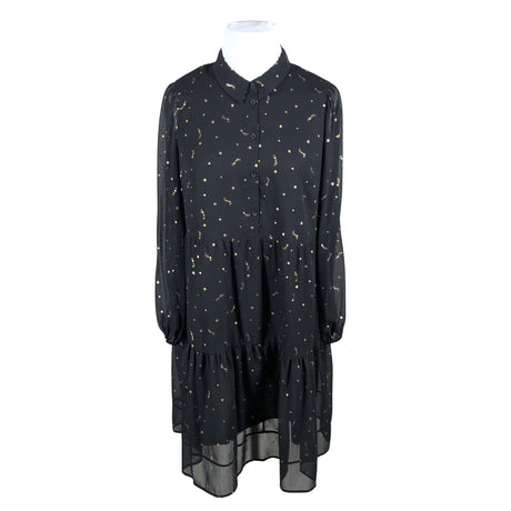 Unisex Marks&Spencer - Schiffon dress, size 46 - Black ()