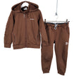 Unisex Didriksons - Fleece jacket, size 104 - 110 - Brown ()