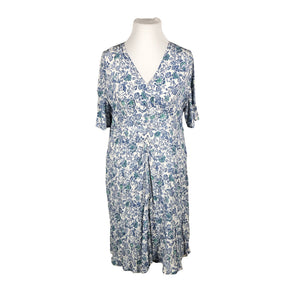 Unisex Marks&Spencer - Schiffon dress, size 46 - White (1)