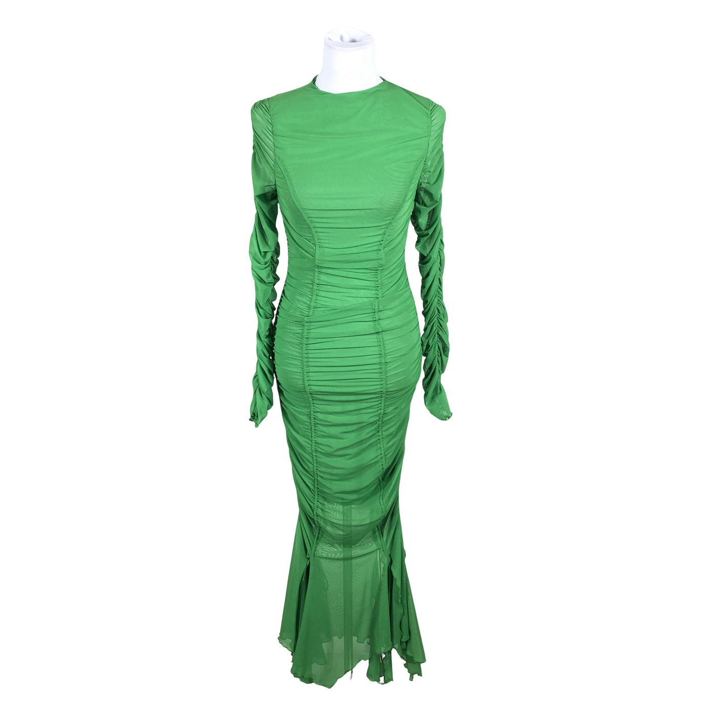Unisex &Other Stories - Tricot dress, size 34 - Green (1)