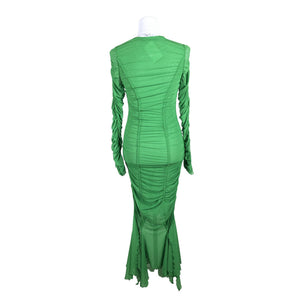 Unisex &Other Stories - Tricot dress, size 34 - Green (2)