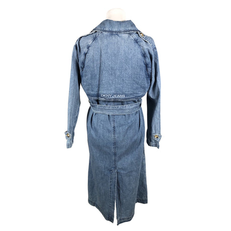 Unisex DKNY Jeans - Trench coat, size 36 - Blue (2)