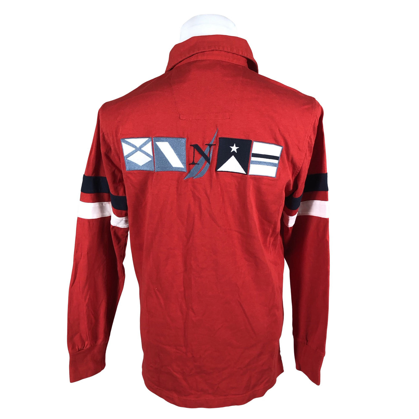 Unisex Nautica - Tricot shirt, size M - Red (2)