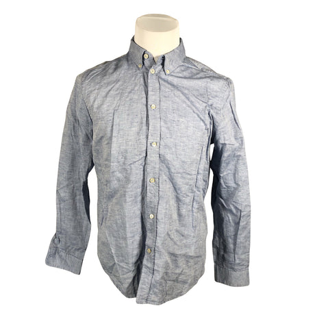 Unisex Samsoe&Samsoe - Collared shirt, size M - Blue ()
