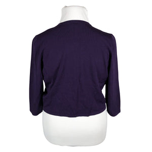 Unisex Laura Ashley - Cardigan, size 44 - Violet (2)