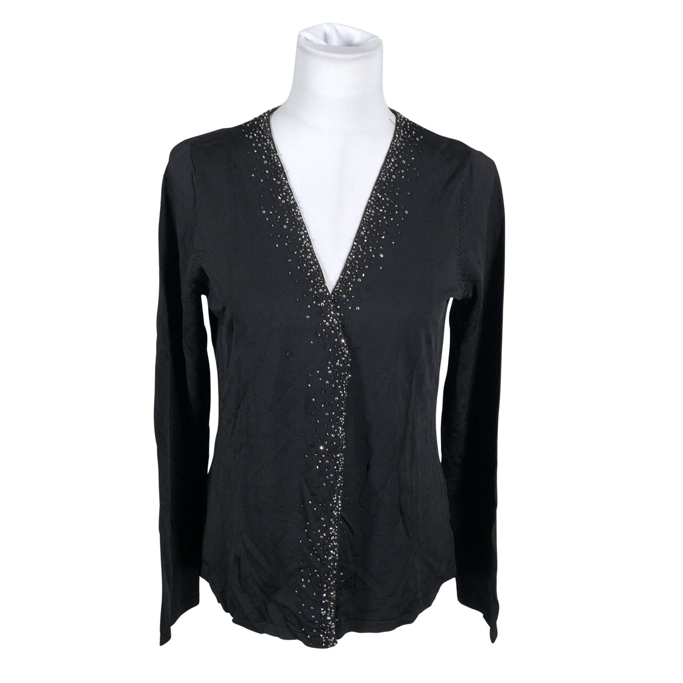 Unisex Global - Cardigan, size 40 - Black (1)