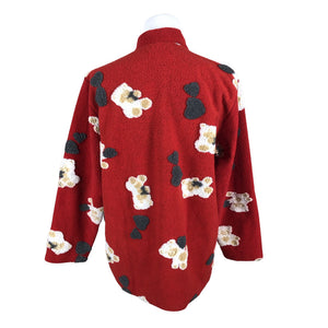 Unisex Zucchero - Fleece shirt, size 40 - Red (2)