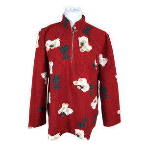 Unisex Zucchero - Fleece shirt, size 40 - Red (1)