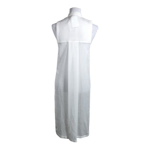 Unisex Helmut Lang - Schiffon dress, size 36 - White (3)