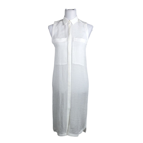 Unisex Helmut Lang - Schiffon dress, size 36 - White ()