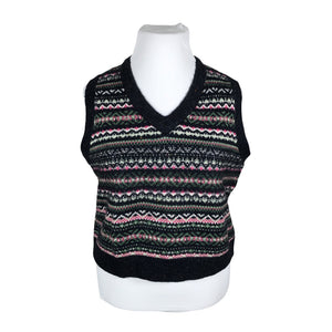 Unisex Per Una by Marks & Spencer - Knit vest, size 44 - Gray (1)