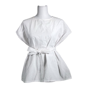 Unisex Gauhar - Short-sleeved blouse, size 44 - White (1)