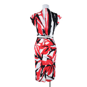 Unisex Andiata - Tricot dress, size 38 - Red (3)