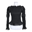 Unisex Second Female - Blouse, size 36 - Black ()