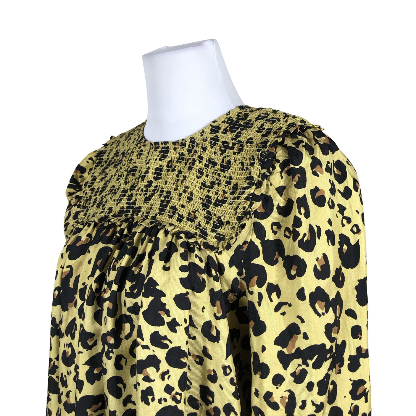 Unisex Munthe - Schiffon tunic, size 40 - Yellow (2)