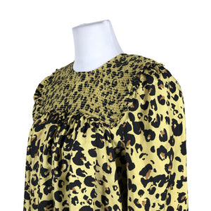 Unisex Munthe - Schiffon tunic, size 40 - Yellow (2)