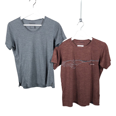 Unisex Patagonia - Sports shirt, short sleeve, size 36 - Gray ()