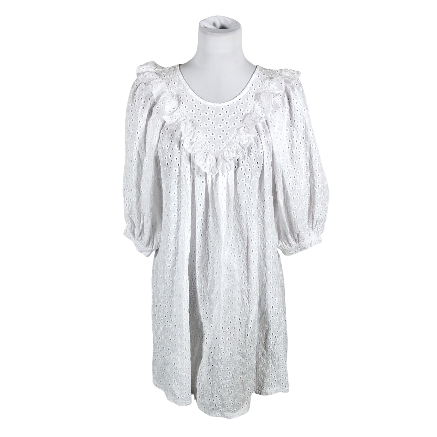 Unisex Bypias - Dress, size 38 - White (1)