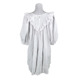 Unisex Bypias - Dress, size 38 - White (2)