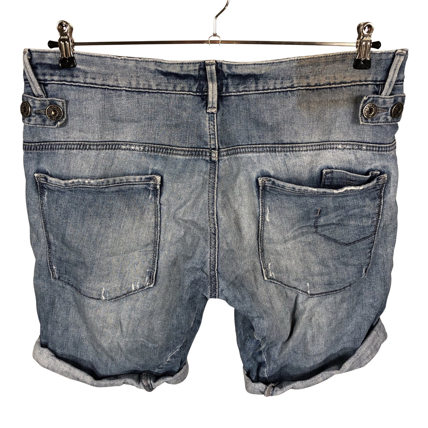 Unisex Hugo Boss - Denim shorts, size W34 - Blue (2)