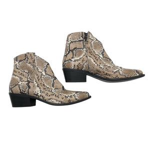Unisex Bukela - Cowboy boots, size 39 - Beige (1)
