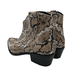 Unisex Bukela - Cowboy boots, size 39 - Beige (3)