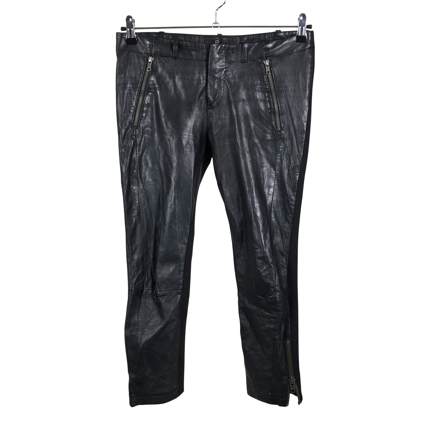 Unisex SixtyDays - Leather pants, size 36 - Black (2)