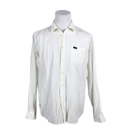 Unisex Makia - Collared shirt, size XL - White ()
