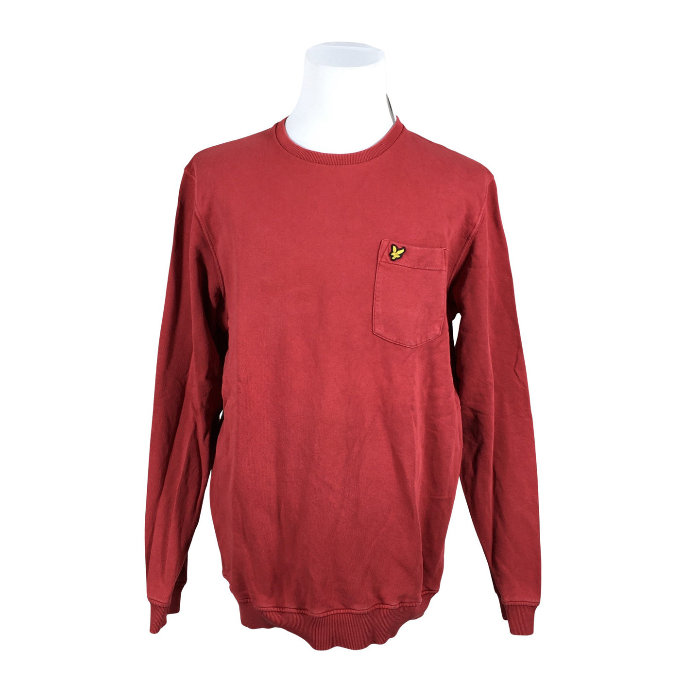 Unisex Lyle&Scott - Sweatshirt, size XL - Wine red (1)