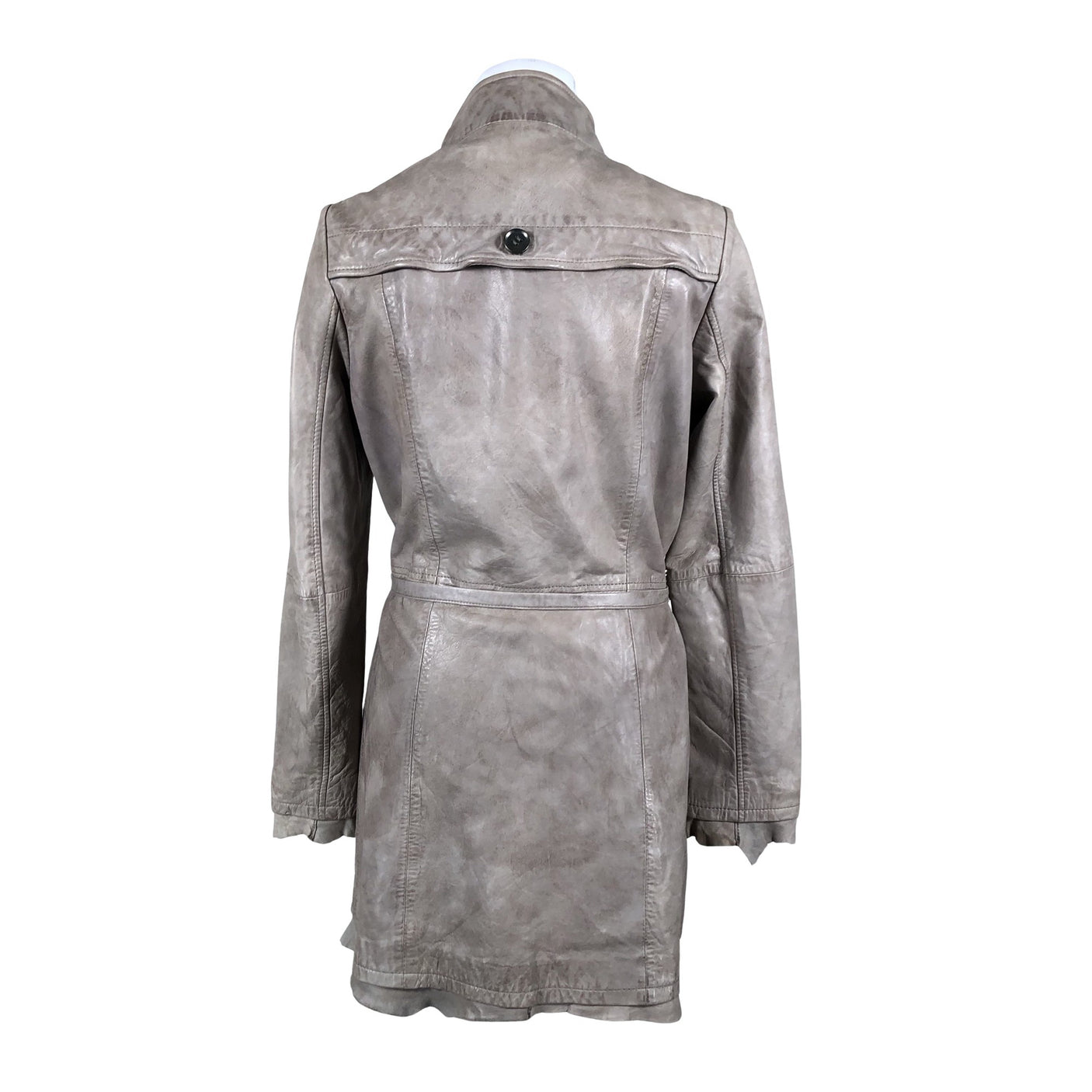 Unisex SixtyDays - Leather jacket, size 36 - Brown (2)