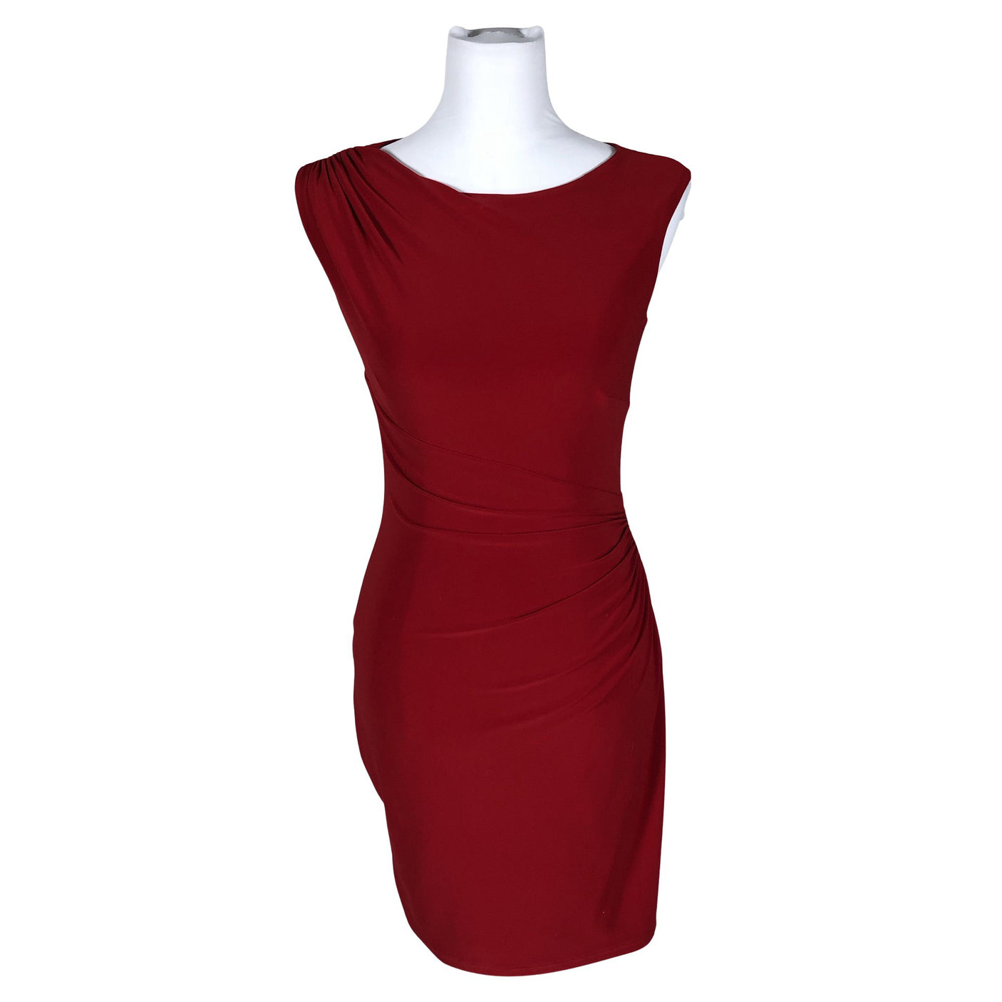 Unisex Lauren Ralph Lauren - Tricot dress, size 34 - Red (1)