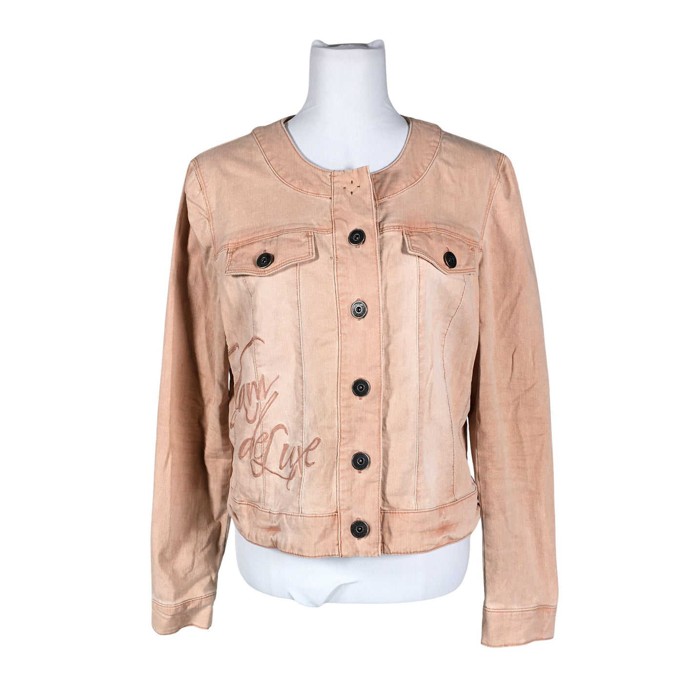 Unisex Biba - Denim jacket, size 40 - Light pink (1)