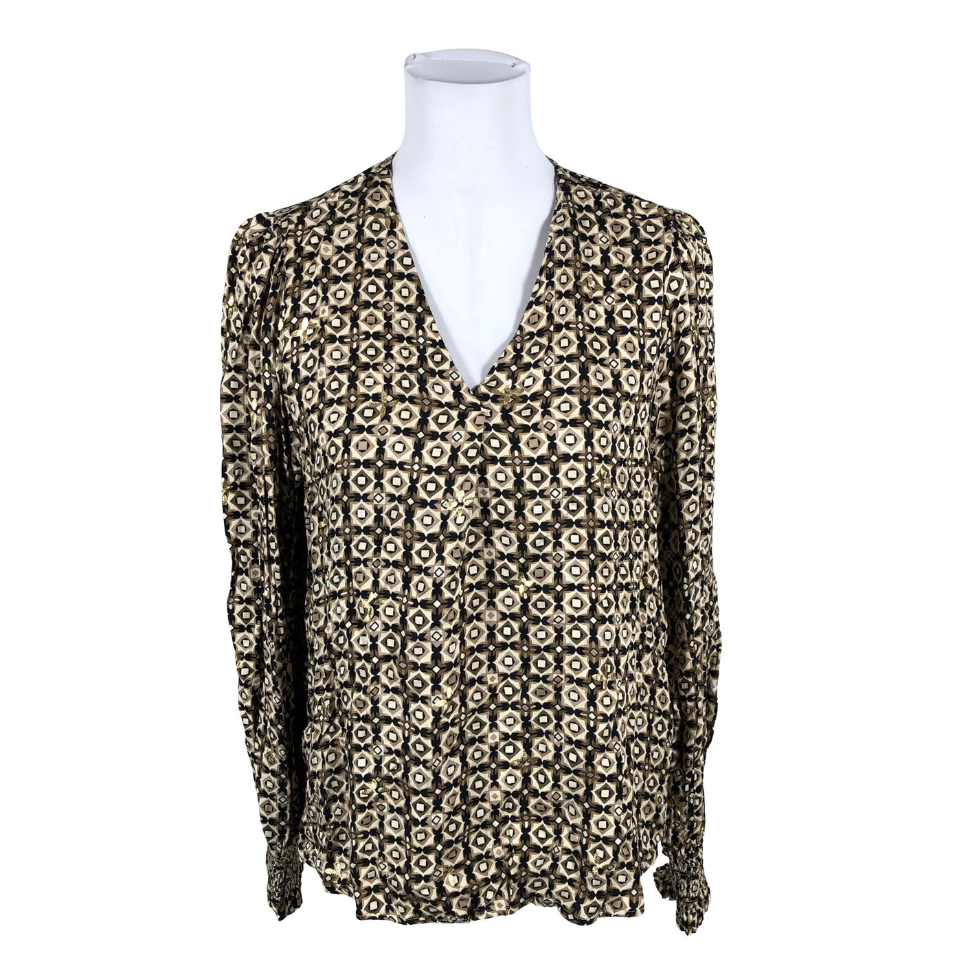 Unisex Culture - Blouse, size 40 - Beige (1)