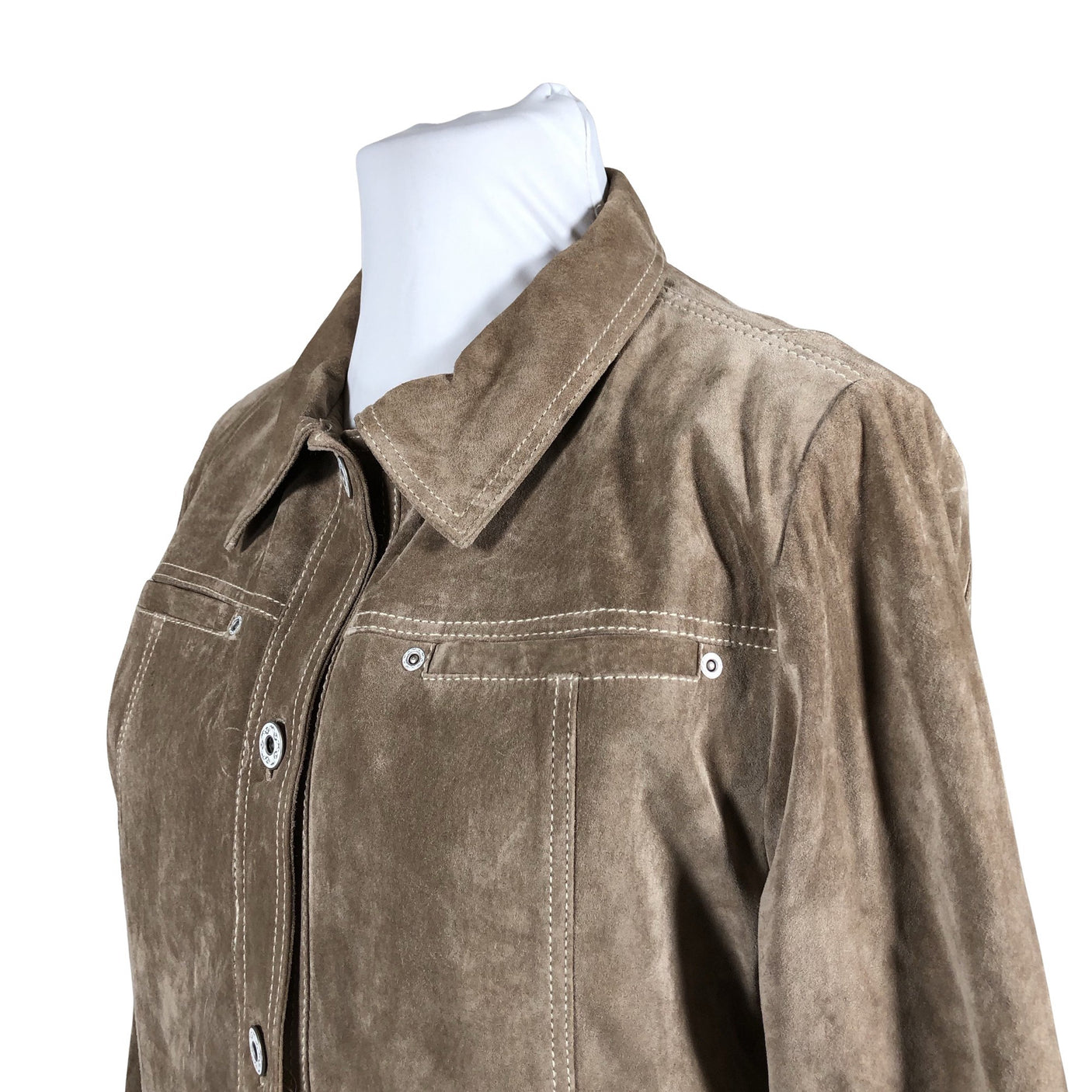 Unisex Jofama - Leather jacket, size 44 - Beige (2)