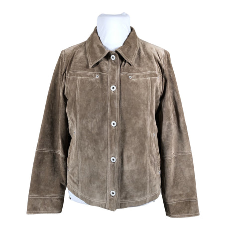 Unisex Jofama - Leather jacket, size 44 - Beige ()