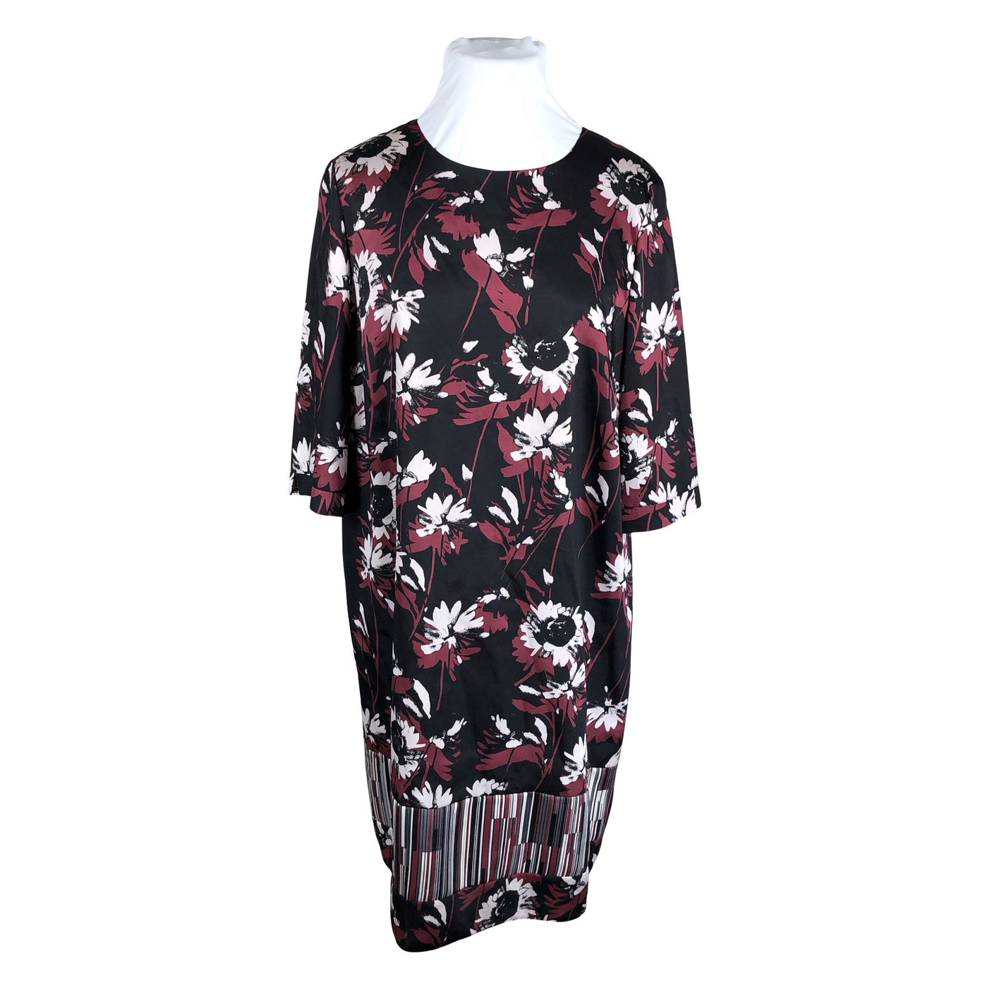Unisex Atelier - Schiffon dress, size 48 - Black (1)