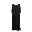 Unisex Elinette - Schiffon dress, size 48 - Black ()