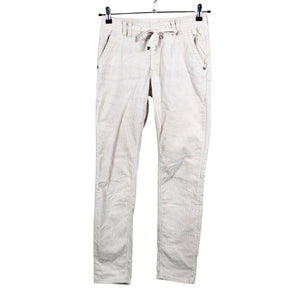 Unisex Red Button - Velvet pants, size 36 - Beige (1)