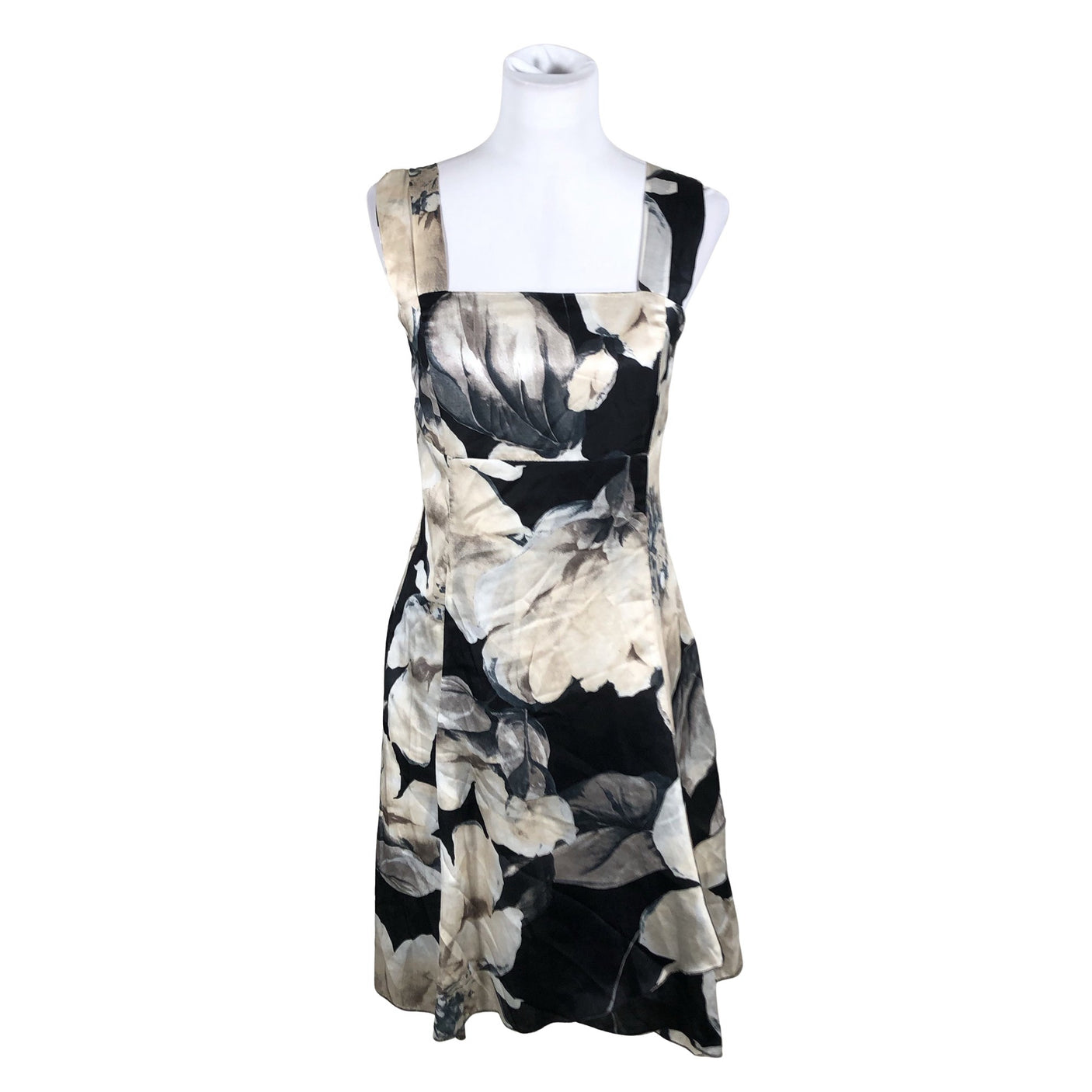 Unisex S.T.I - Schiffon dress, size 38 - Beige (1)