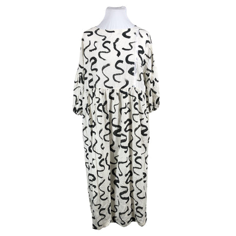 Unisex Handmade - Maxi dress, size 48 - White ()