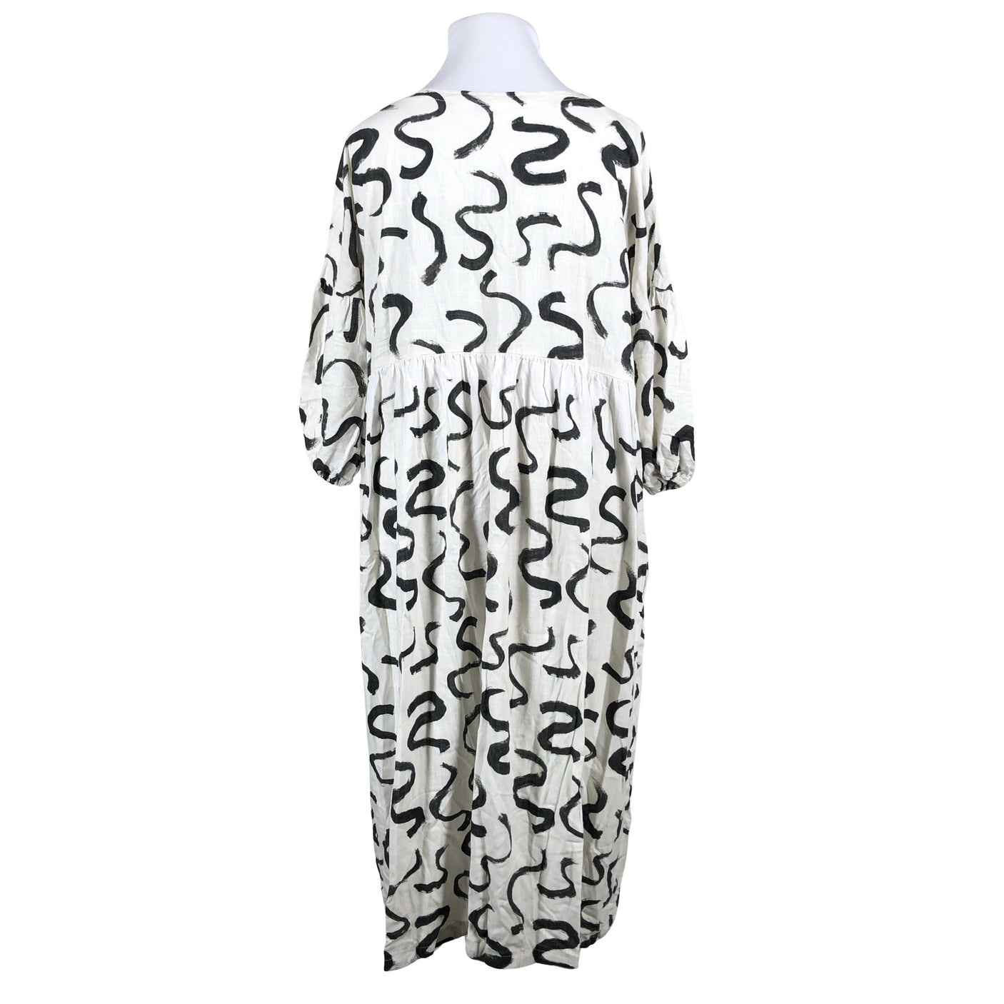 Unisex Handmade - Maxi dress, size 48 - White (2)