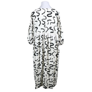Unisex Handmade - Maxi dress, size 48 - White (2)