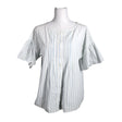Unisex Weekend by MaxMara - Short-sleeved blouse, size 36 - Light blue ()