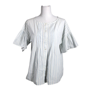 Unisex Weekend by MaxMara - Short-sleeved blouse, size 36 - Light blue (1)