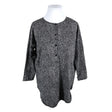 Unisex NOSH - Tricot tunic, size 50 - Black ()