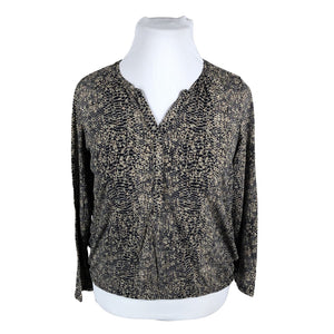 Unisex Soyaconcept - Tricot shirt, size 42 - Brown (1)